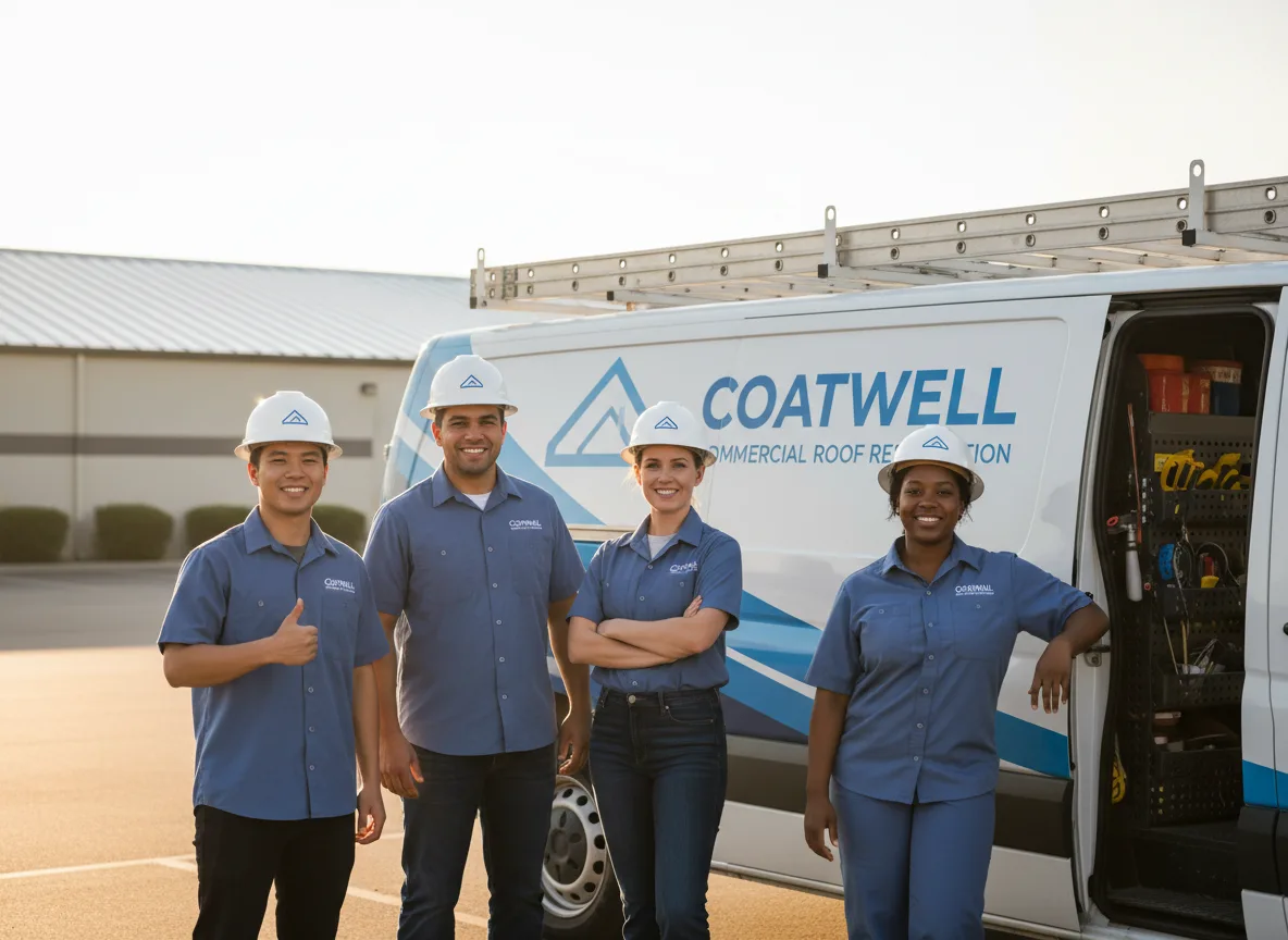 Commercial roof coating company in Richville, NY